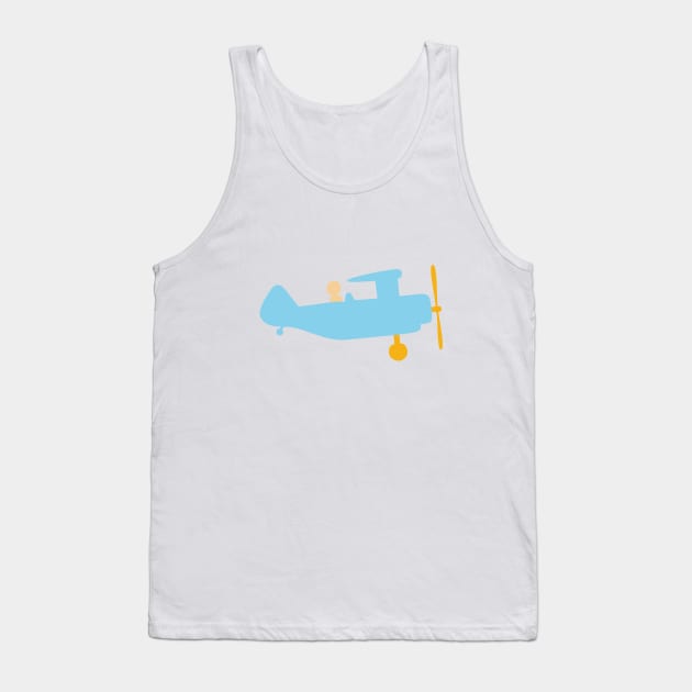 Plane by Lunii Tank Top by LuniiTee